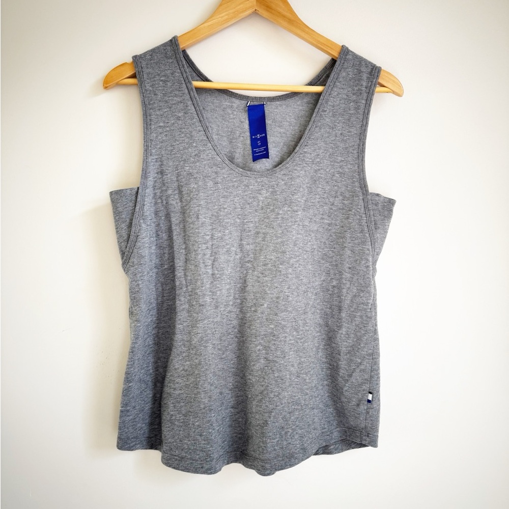 Kit and Ace Gray Oversized Tank Top